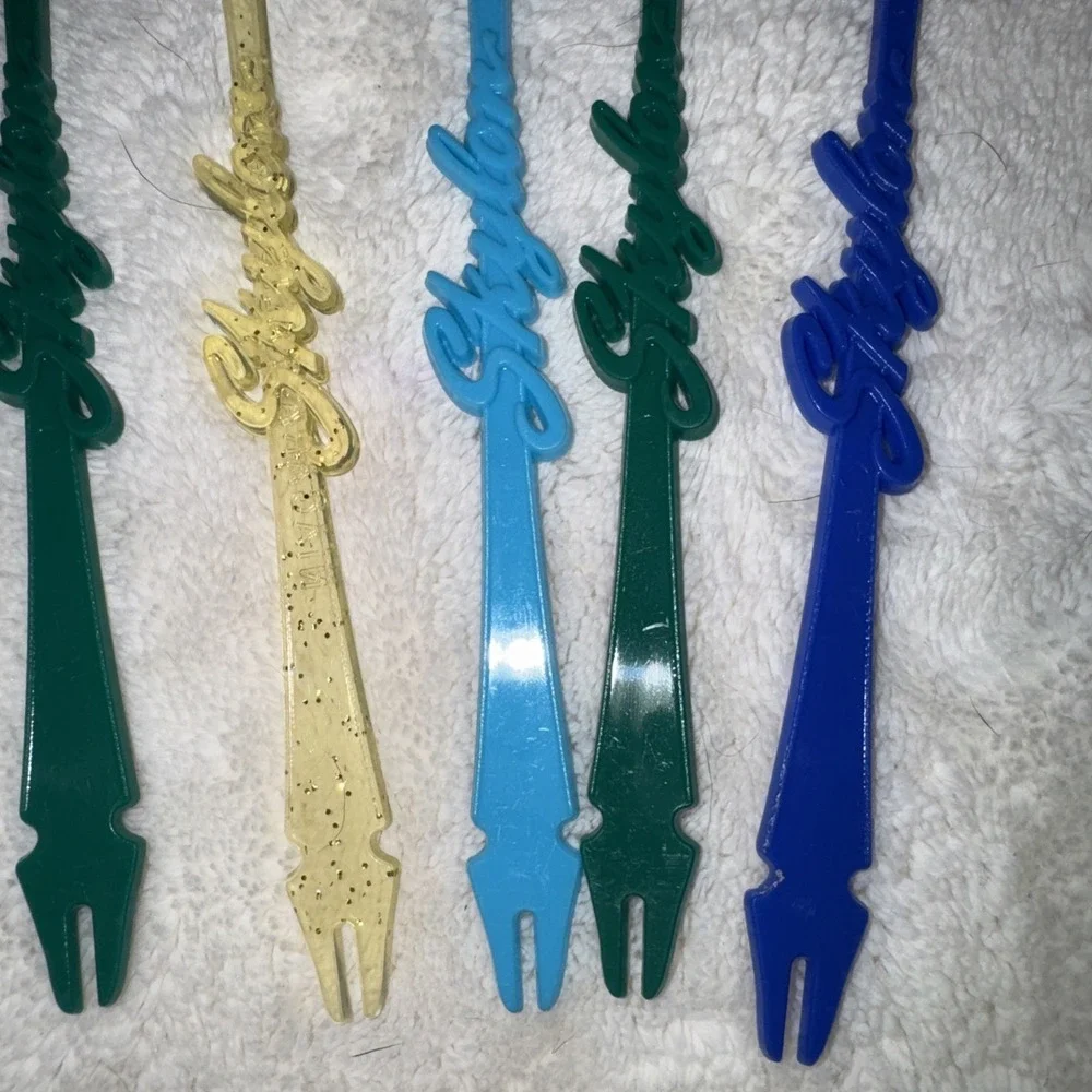 Lot of 6 VTG Skylon Tower Niagara Falls Swizzle Sticks Cocktail Picks Barware‎